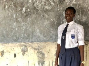 Pricilia is a student in the DREAMS program in Uganda. Participating has encouraged Pricilia to continue her education.
