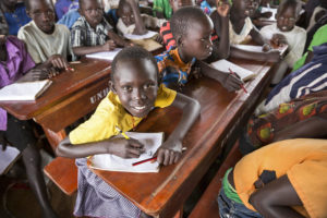 South Sudan refugee children