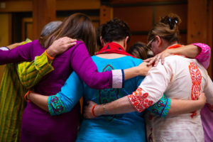 volunteer advocates combine prayer and action