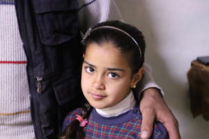 Young Syrian girl